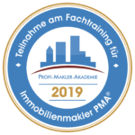 Emblem 2019 - PMA® Fachtraining für Immobilienmakler (gross transparent)