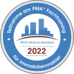Emblem 2022 - PMA® Fachtraining für Immobilienmakler (gross transparent)